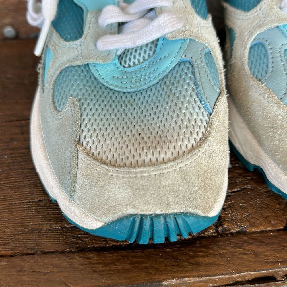 Adidas Women's Blue Falcon Chunky 90s Inspired Suede Sneakers Size 8 - Picture 7 of 13